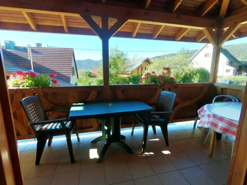Appartement de 2 chambres avec jardin amenage et wifi a Soultzeren a 3 km des pistes