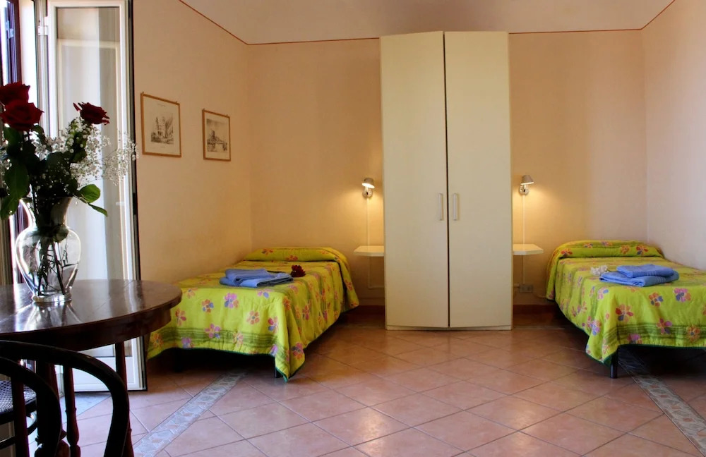 Three bedrooms apartment with large terrace overlooking rooftops of old town