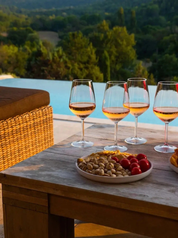 Villa in Provence With Infinity Pool