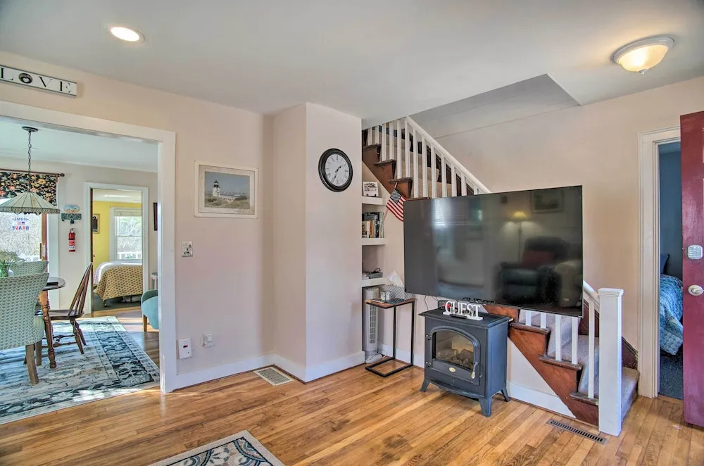Pet-friendly Hyannis Home w/ Deck & Stream Views!