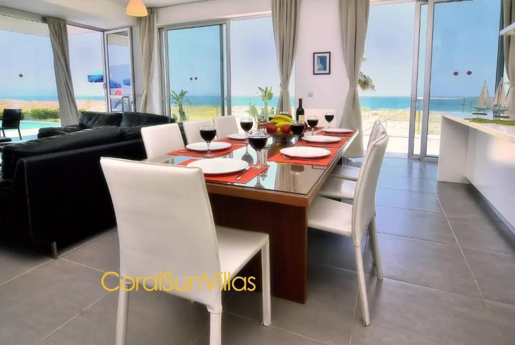 Blue - Beach Front Spectacular Villa Sleeps 10