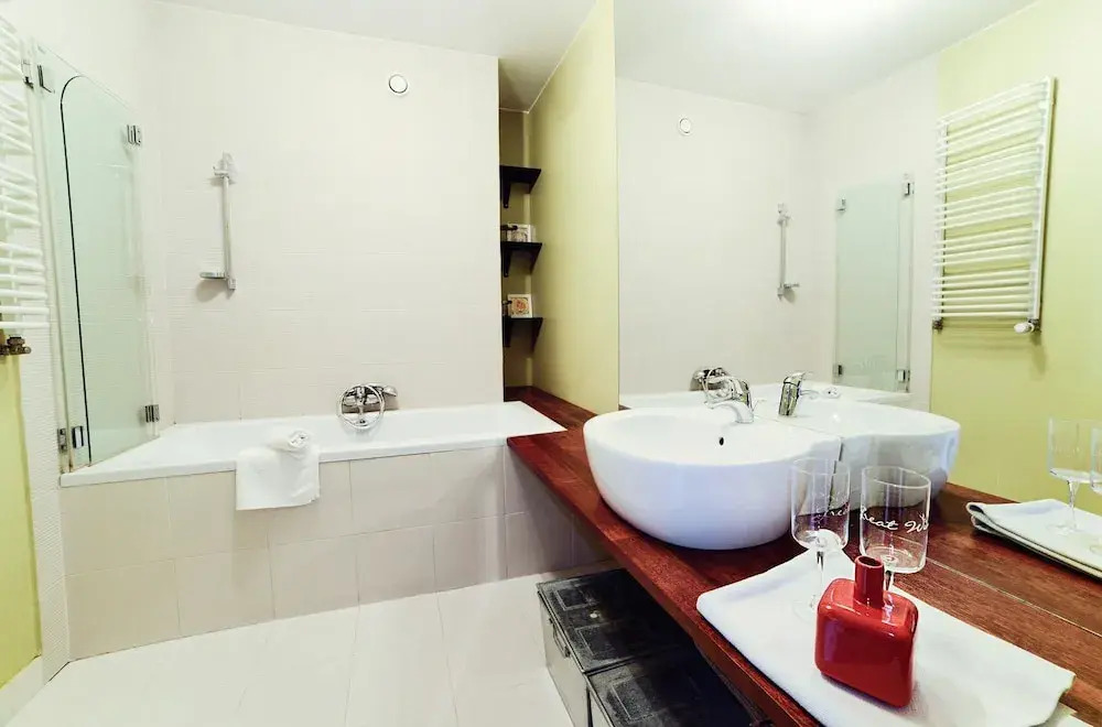 Apartament z widokowymi tarasami
