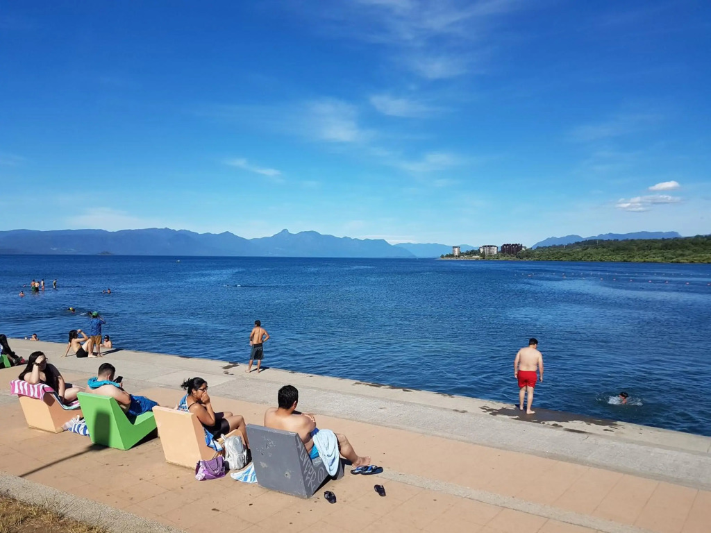 Depto primera línea de playa para 5 personas