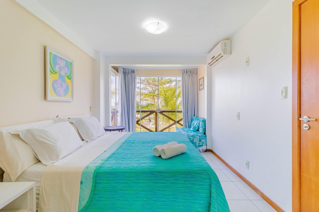 GB71 Apartamento 2 Quartos, Pé na Areia, Vista Mar - Paraíso dos Corais