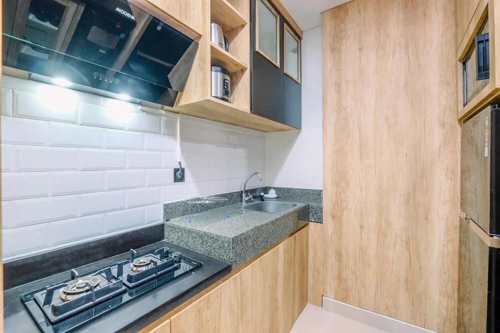 Modern Look And Comfy 2Br Transpark Cibubur Apartment