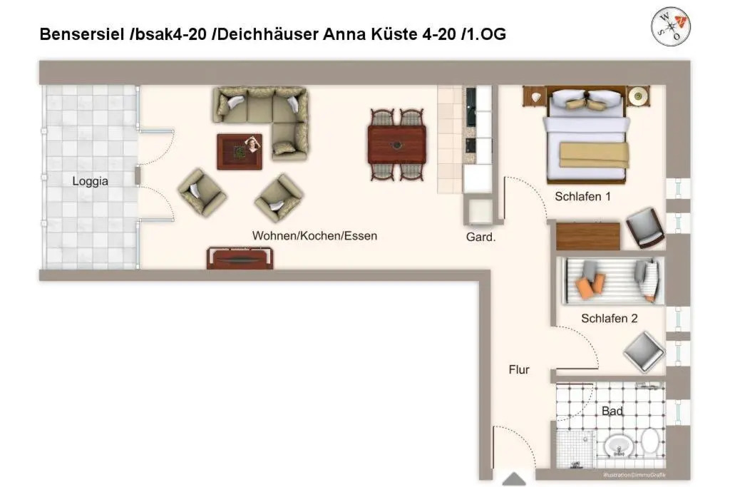 Deichhäuser Anna Küste Deichhäuser Anna Küste 4-20