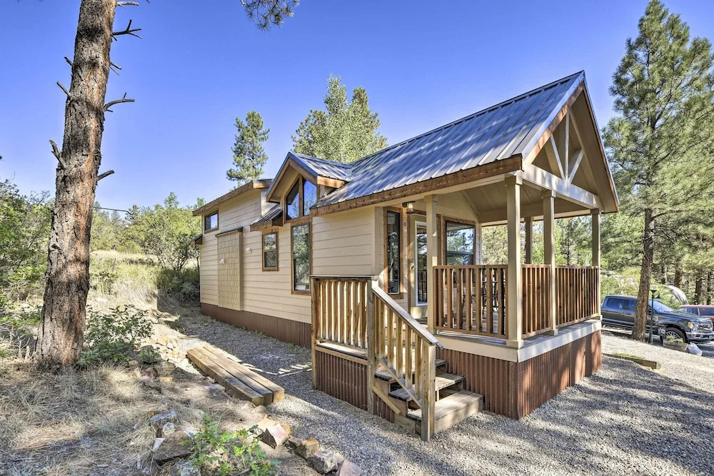 Roomy Pagosa Springs Tiny Cabin: 1 Mi to Downtown