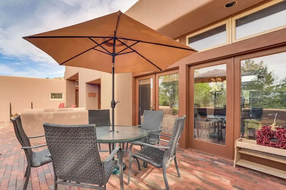 Heated Pool Access! Mtn-View Santa Fe Home, Patio