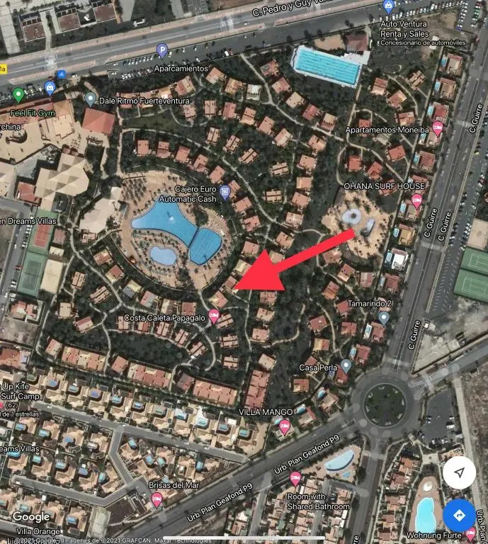 Papagayo 21-22, big pool and free WIFI