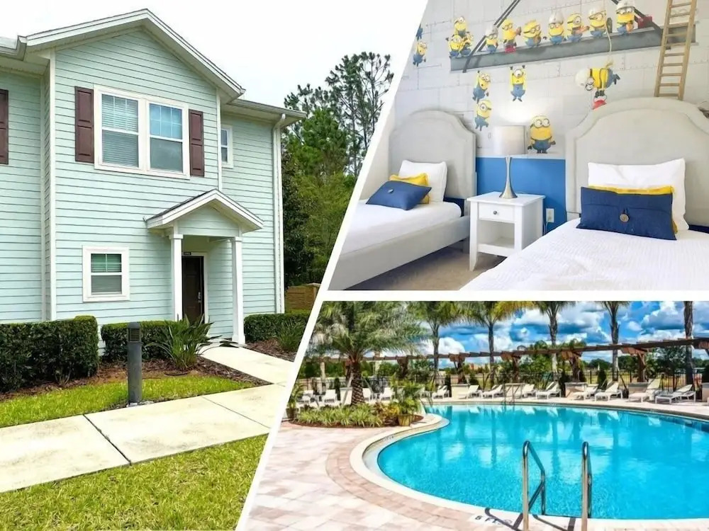 Disney Vacation Beautiful 4 Bd Home 4 Bedroom Home By Redawning
