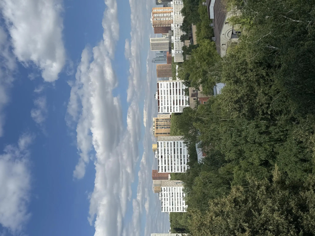 Квартира с красивым видом около больницы