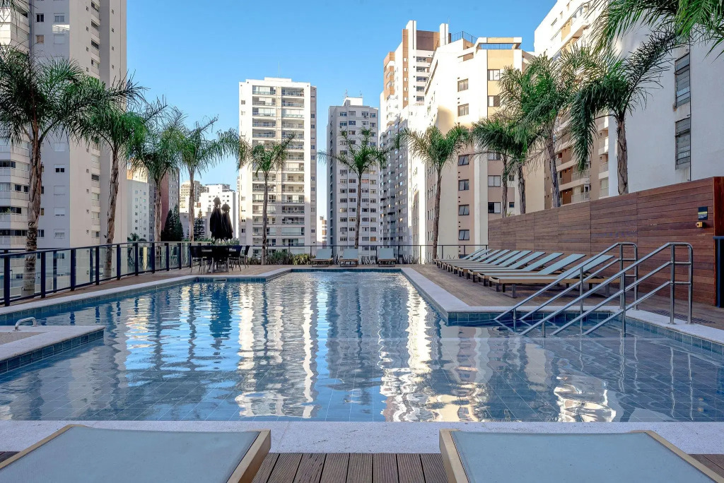 Studio 16º Andar Com Piscina Aquecida E A/c