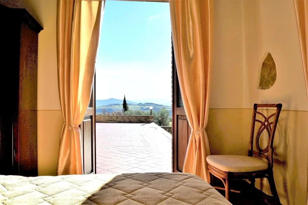 Apartment With one Bedroom in Volterra, With Wonderful Mountain View,