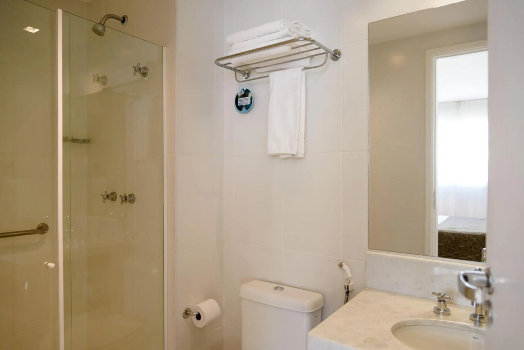 10 Flat Verano Stay cozinha, Parque Olímpico e Arena
