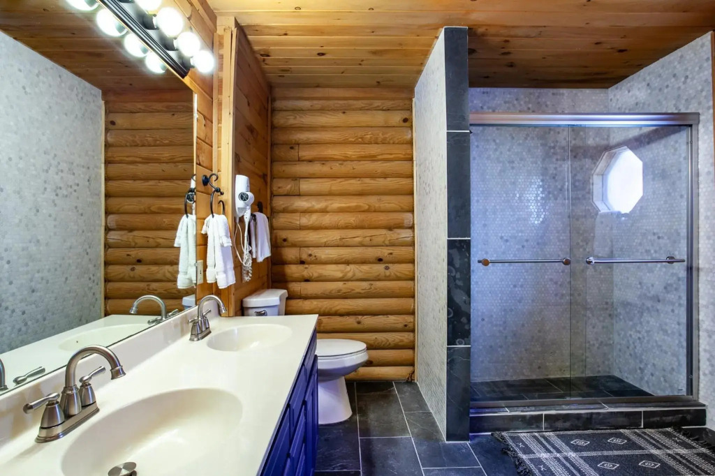 Constellation Station View Hot Tub Fireplace
