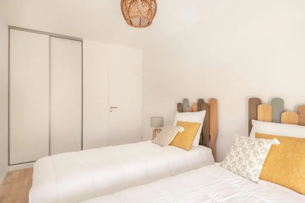 Bel appartement pour 6 personnes avec balcon en bord de mer