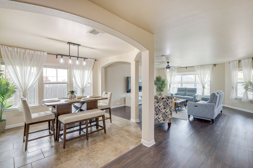 Private Patio: Modern Killeen Vacation Rental!