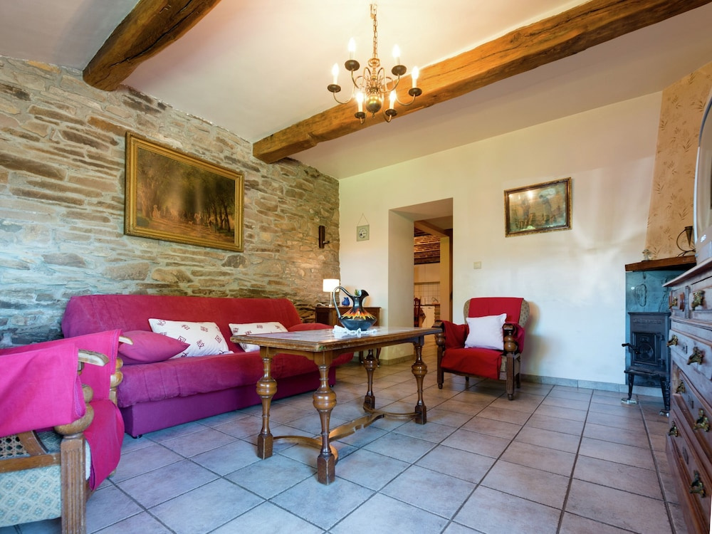 Farmhouse Situated at the Edge of the Woods