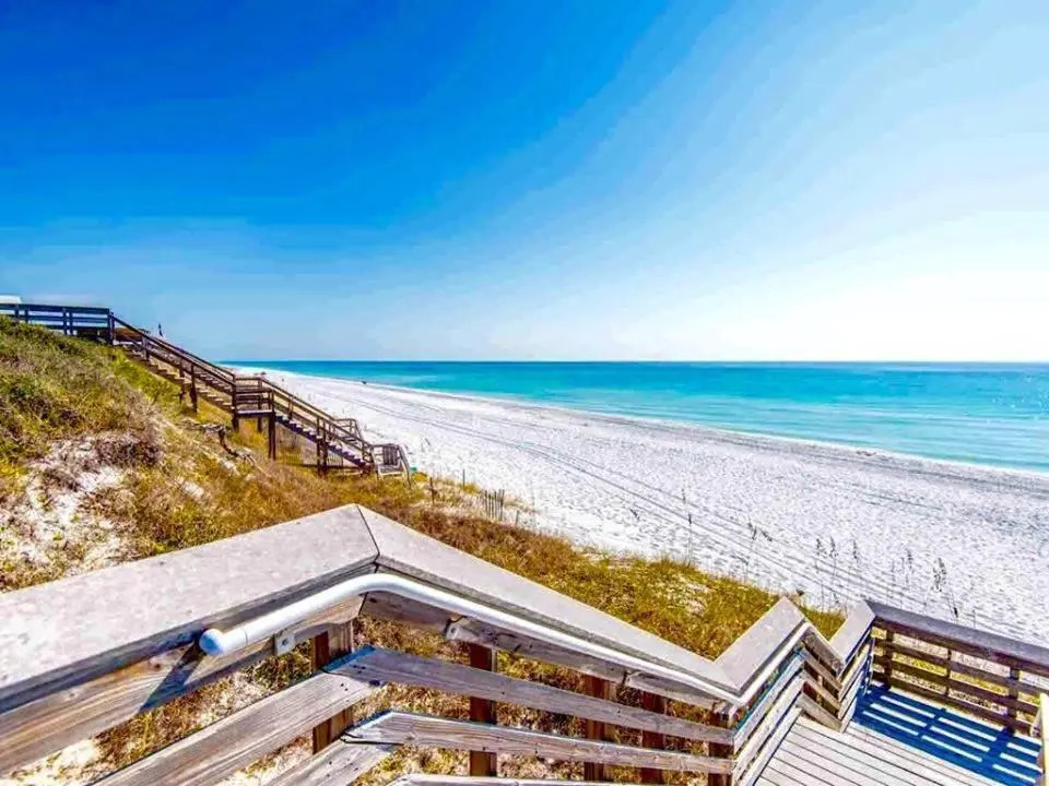 blue Pearl of 30a - Gulf Landing - Private Pool - Street Legal Golf Cart - Sleeps 10