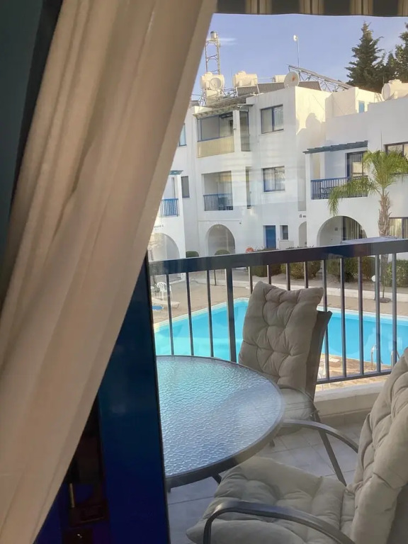 Paphos Blue Tasteful Apartment Complex Pool View