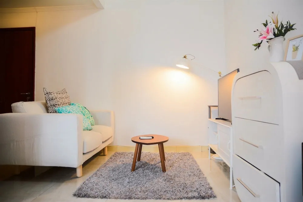 Comfy 2BR Sudirman Park Apartment at Central Area