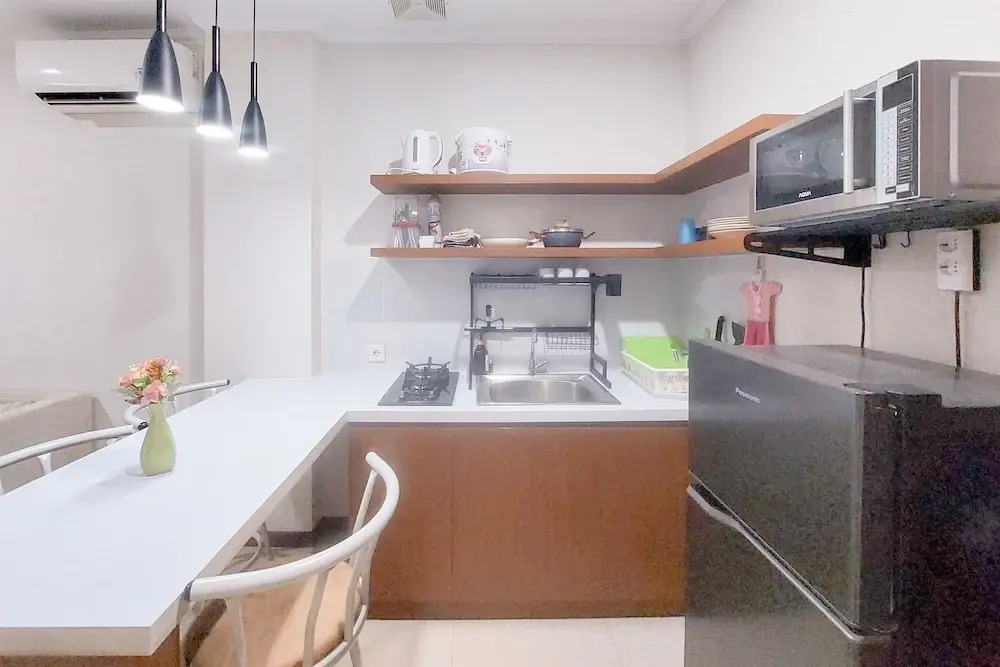 Good Place And Homey 3Br At Asatti Apartment