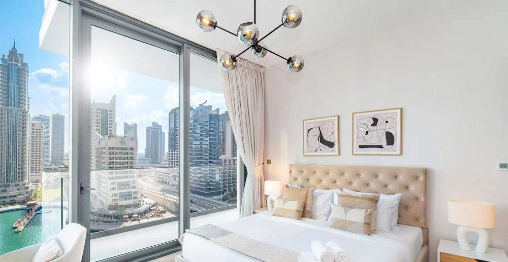 LUX  LIV Contemporary Marina View Suite