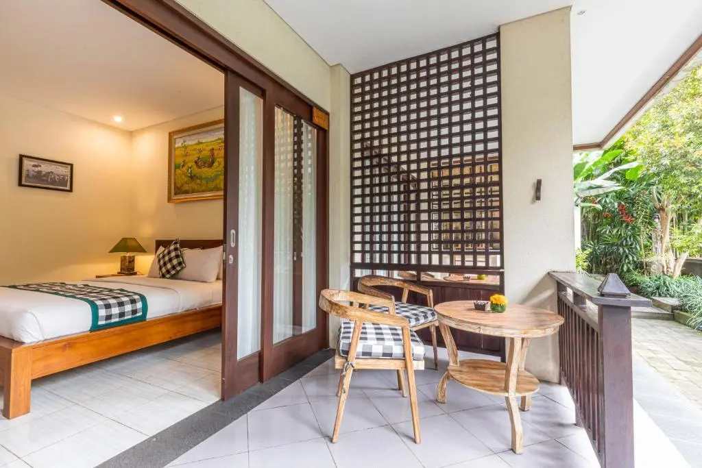 Двухместный номер Standard с видом на сад (двуспальная кровать) в Meruhdani Boutique Hotel Ubud