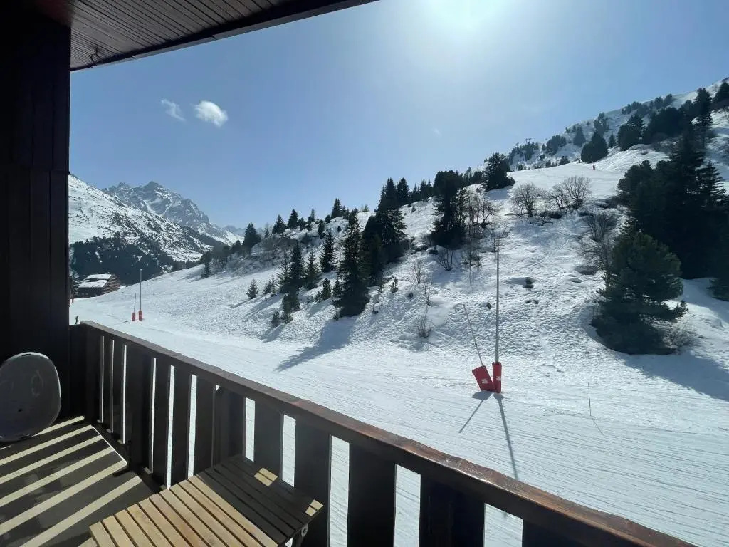 Duplex - Plein sud - Pied des pistes - 50m2 - Mottaret