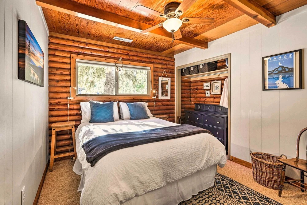 Dog-friendly Kings Beach Log Cabin w/ Hot Tub!