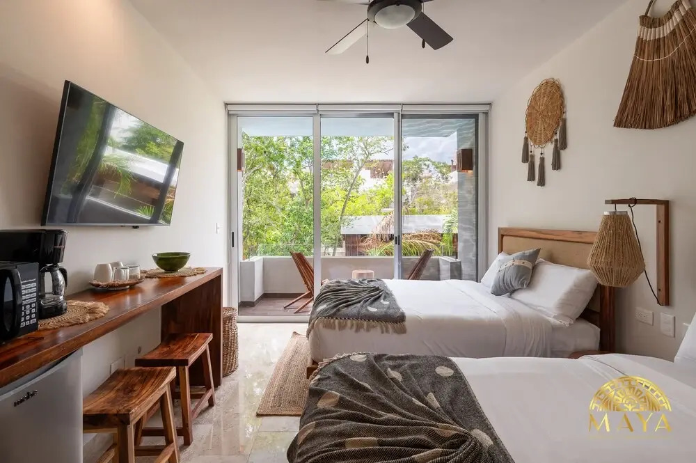 NHOA 207A Lux 2BR Condo Pool View in Aldea Zama