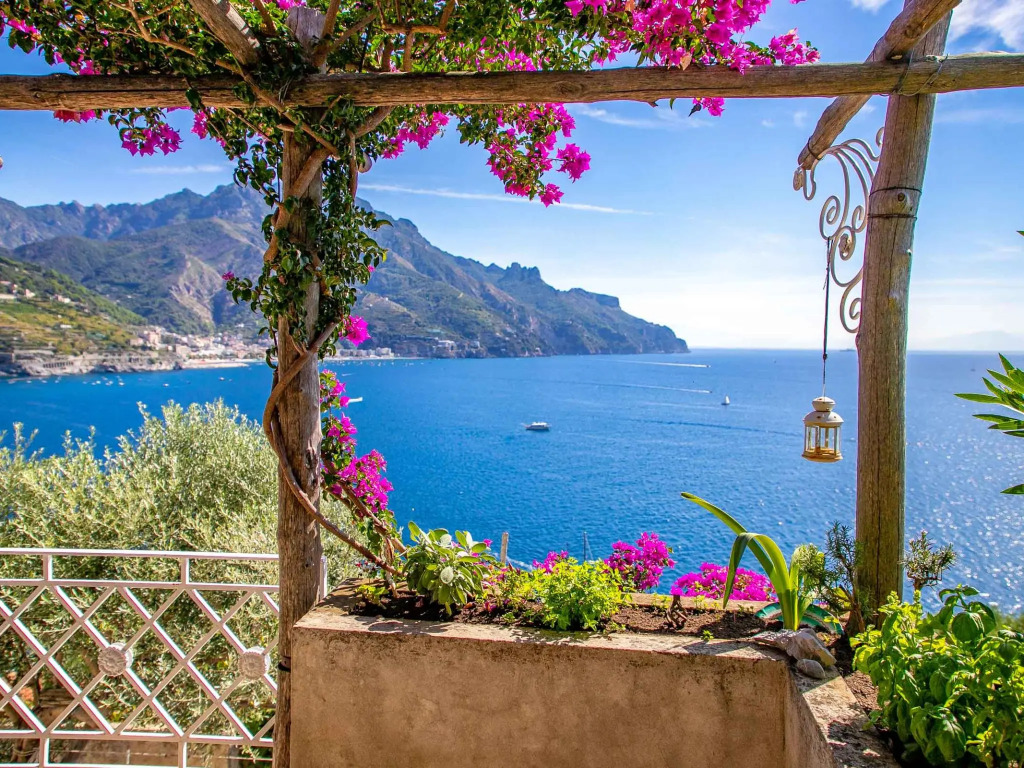 Villa With Terrace and sea View in Ravello ID 3196
