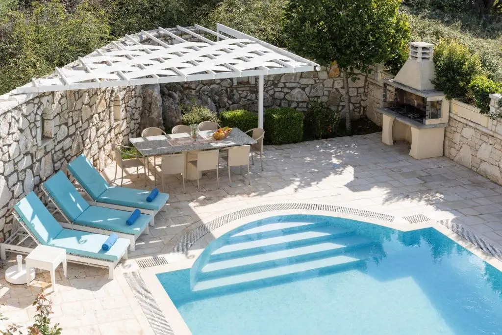Kassiopi View Villas-Corfu-Villa Eleni,4 bedrooms,large private pool,prime location