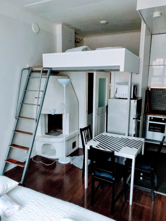 Helsinki city centre classic studio&loft