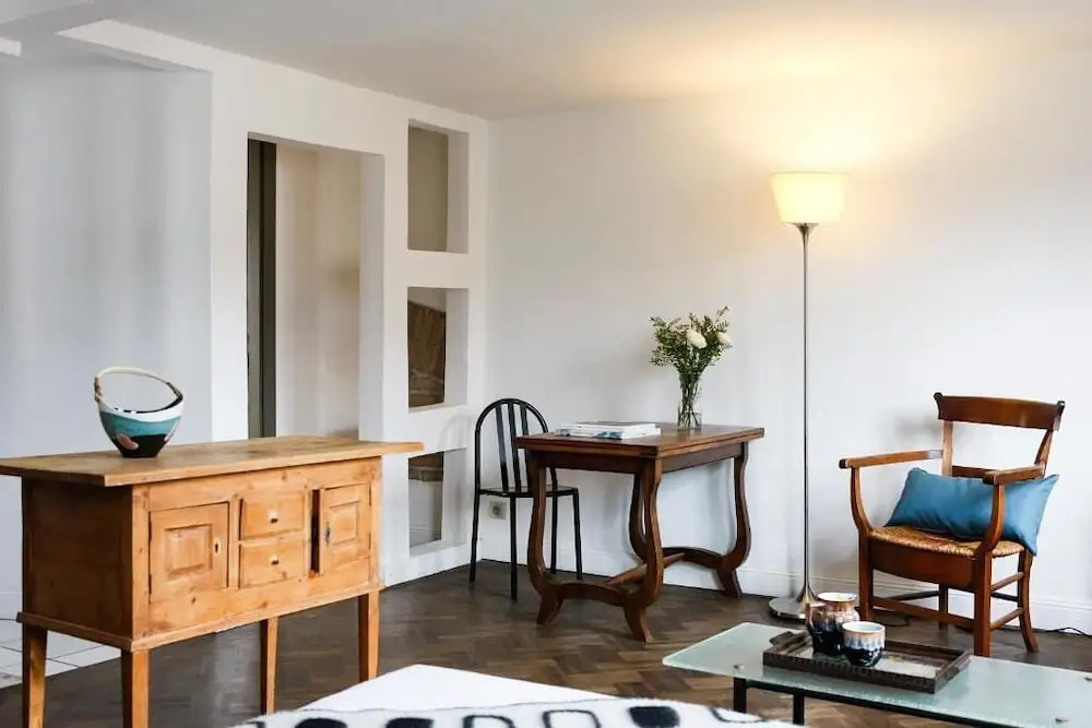 Lappartement au-dessus du