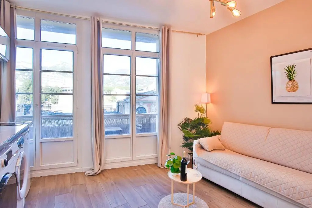 Escapade en Amoureux T2 luxueux, Love Room avec balnéo, 60m gare - hypercentre - La Porte Bleue 4