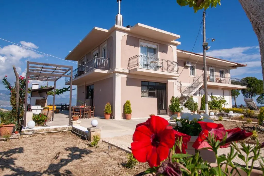 Mylos House with sea view