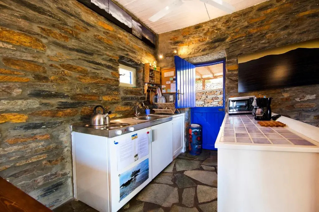 Stone house with a magical view