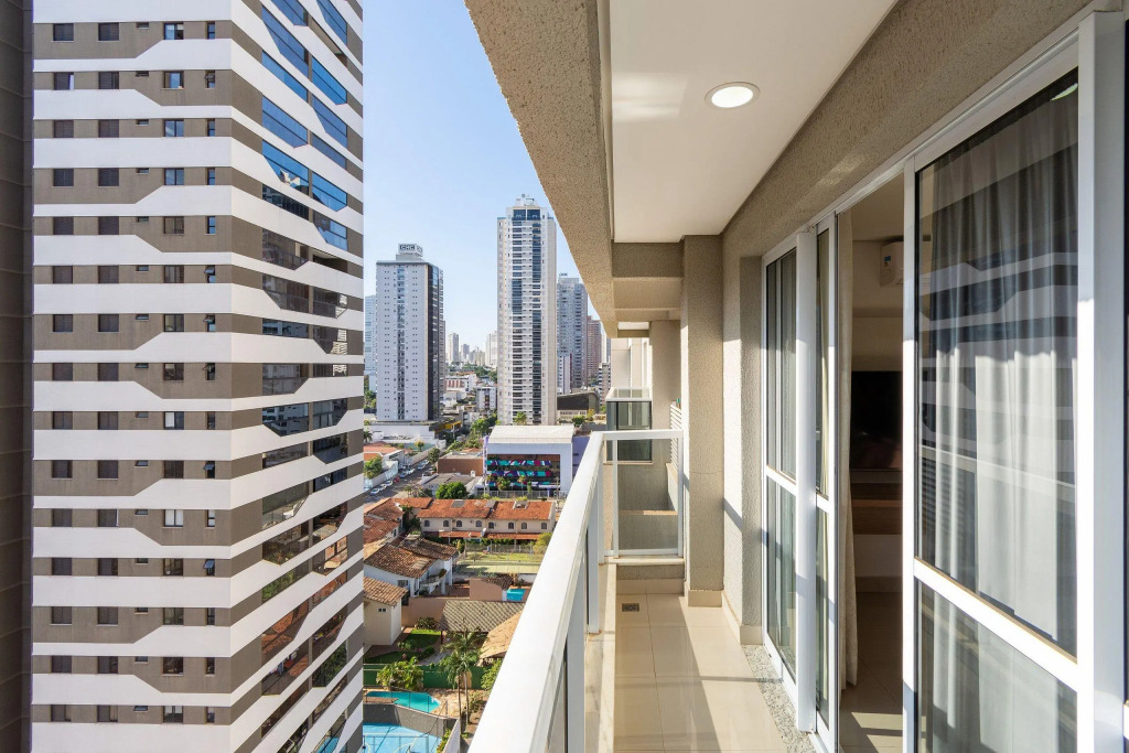 Flat Novo No Setor Bueno   Ed. The Expression  Wi Fi   Garagem   Th1305