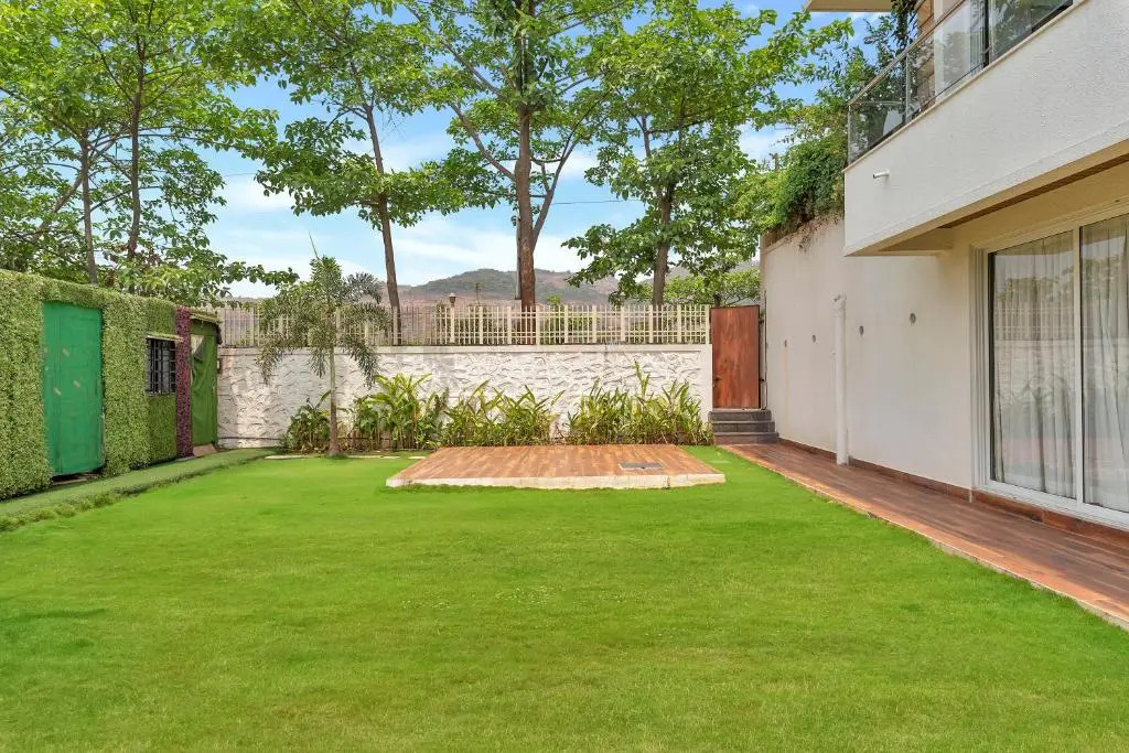 SaffronStays Juniper, Lonavala - Pet-friendly villa with pool, lawn, gym & games