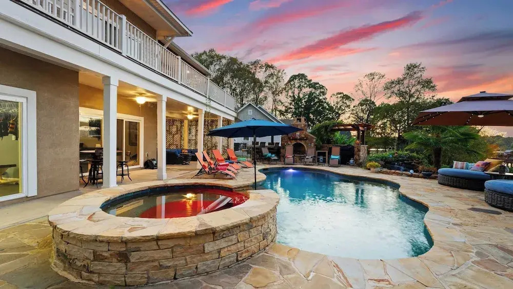 Lake Norman Retreat w/ Pool, Hot Tub & Private Dock Lake Life Cove by Avantstay