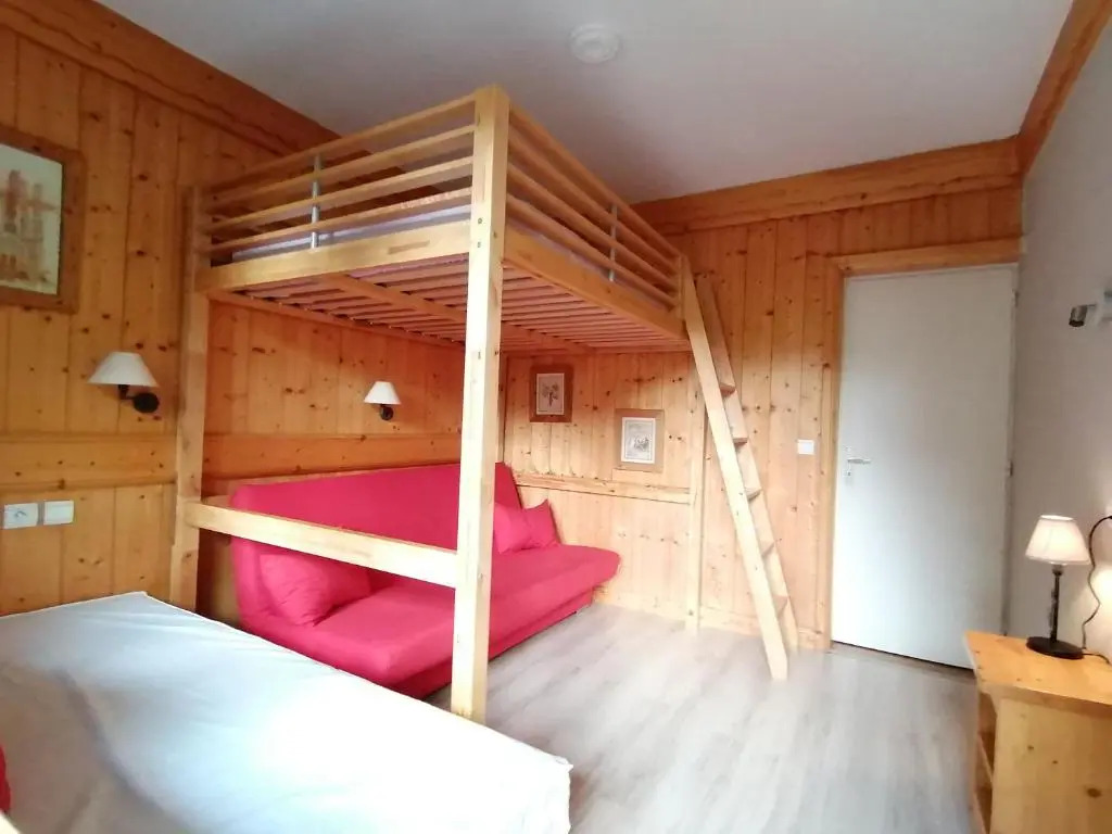 Appartement T1 avec balcon, Résidence proche Megève au calme