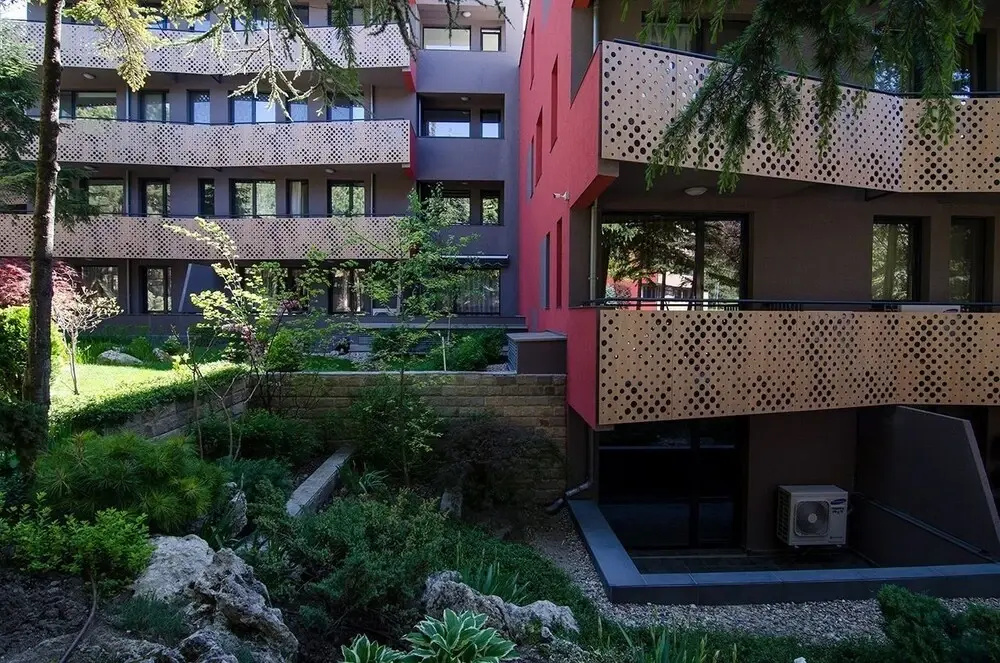 Green space in the city-Akvarel 3