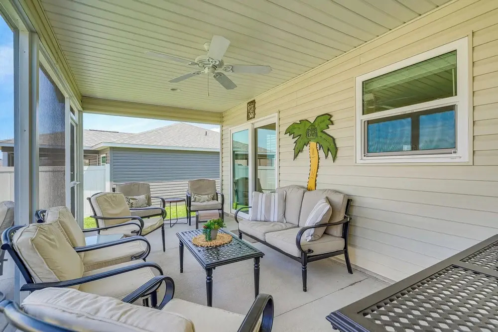 Furnished Lanai & Golf Cart: The Villages Home
