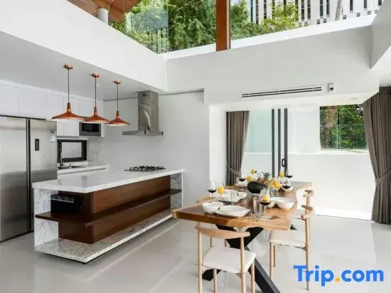 Samui Privacy Modern Luxury Seaview Natural Rainforest Infinity Pool Villa