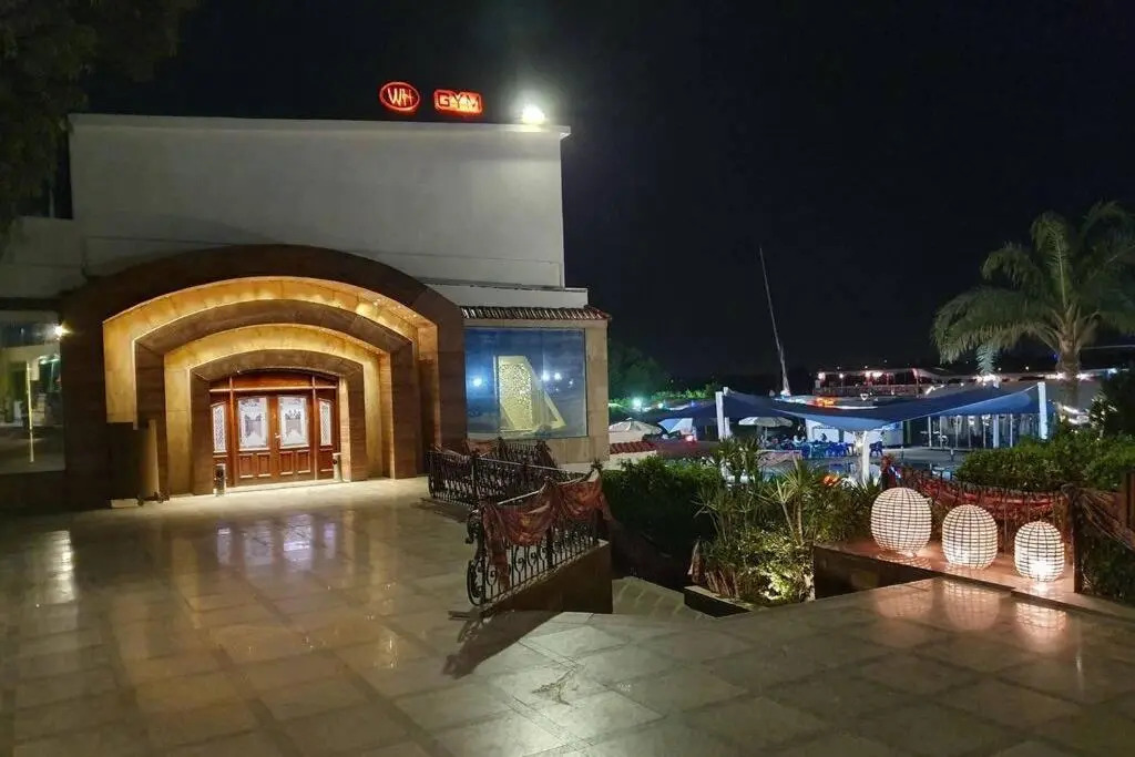 Charming sunset,Panoramic Nile view & pyramid view