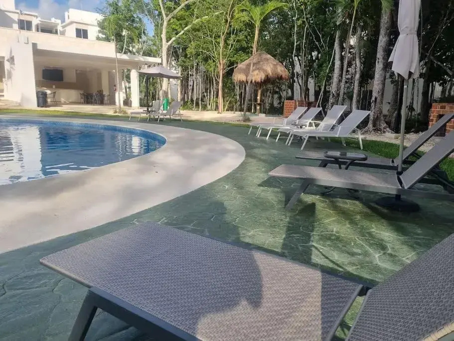Hermoso condominio con alberca en Puerto Morelos