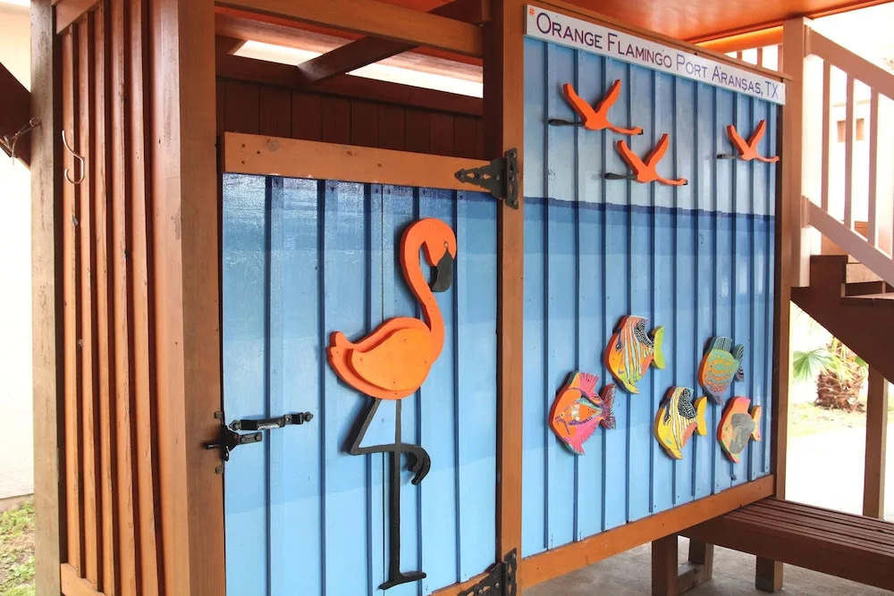 Orange Flamingo 3 Bedroom Home