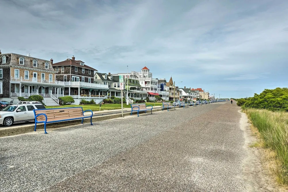 Striking Cape May Getaway, Steps From the Beach!