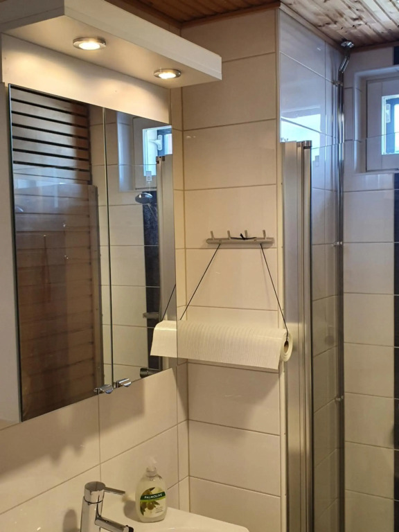 Moderni, viihtyisä pikkukaksio saunalla